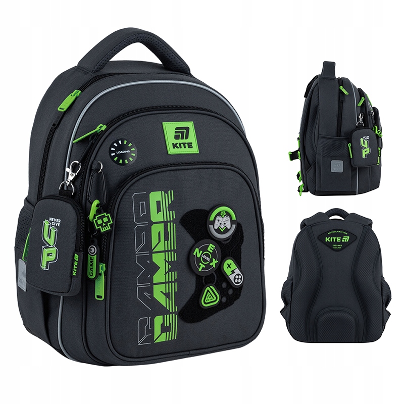 Školský batoh pre dievčatá Kite K25-763S-2 - ružový, ergonomický a štýlový